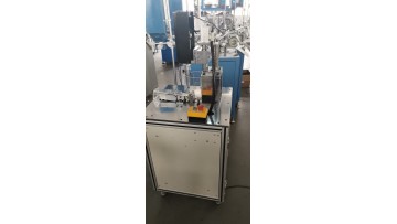 Semi-auto Metal Zippe U Top Stop Machine