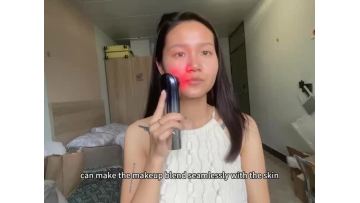 Use an RF beauty instrument  before applying makeu