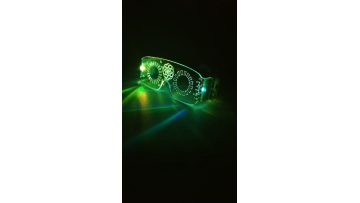 Hot Sale New Colorful RGB Party Flashing LED Acrylic Luminous Glasses For Nightclub Pub Disco Dancing Bar Show Event Party1