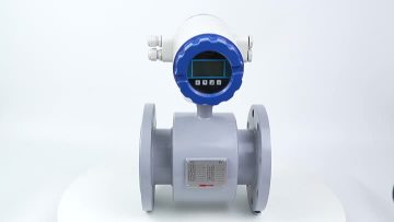 Integrated electromagnetic flowmeter