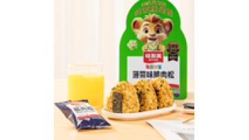 348G Halal Certified Spinach Flavored Chicken Meat Floss1