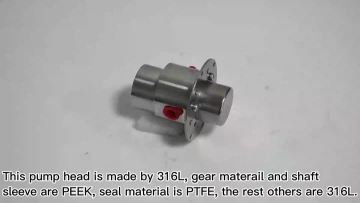 0.07cc Gear pump