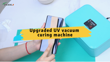 smart UV vacuum curing machine - anti-scratch test