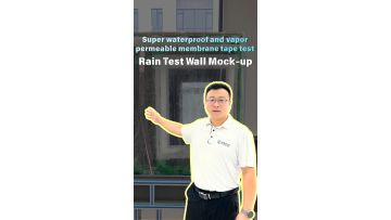 Vapor-Permeable Membrane Tape Verified By Rain Test