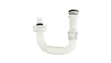 Bathroom Sink Drain Water Hose Wash Basin Water Pipe Plastic Wire Water Pipe Adjustable Tube Sewer1