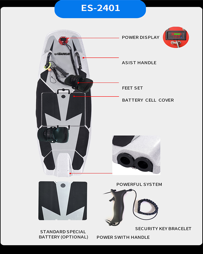 electric surfboard parameter es2401