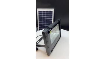 solar lamp test