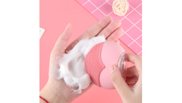 Electric facial brush waterproof facial cleansing spin brush set facial soft brush1