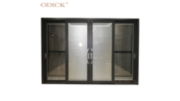 ODICK aluminum alloy heat insulation exterior sliding door with fly screen for house1