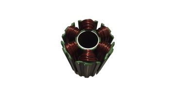 Outer runer winding stator for bldc motor