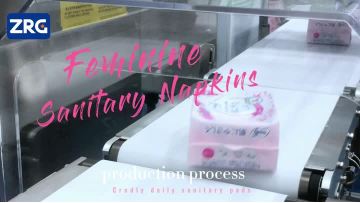 Sanitary pads produce process