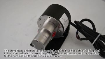 0.90cc Integral gear pump
