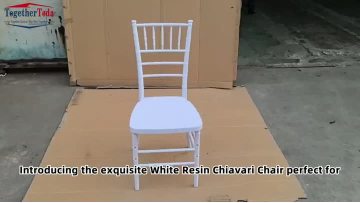 white seating for weddings