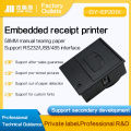 58MM testing equipment embedded serial thermal printer
