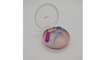 Round Waterproof Dental Retainer Holder Orthodontic  Denture  Aligner box1