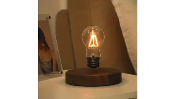 Levitating Light Bulb Table Lamp with Wireless Technology1