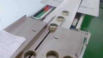 tape packing with paper film