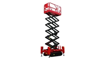 Best Price Tracked Scissor Type Man Aerial Work Lifting Platform Hydraulic Self Propelled Crawler Scissor Lift Table on Sale1