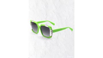 Polygon Laminated Acetate Unisex Sunglasses 24A8156