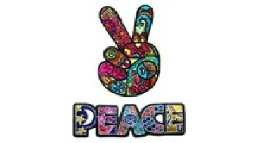 Wholesale Custom Patches Iron on Peace Embroidery Patch for Baseball Cap Patches Customized1