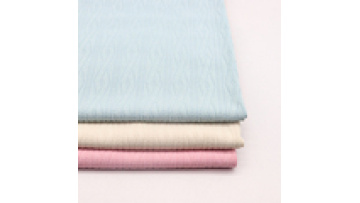High Quality 3D Jacquard Pointelle Fabric 95%Polyester 5%Spandex 210GSM Dyed Jacquard Knitted Fabric for Garment1