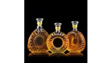 XO Liquor Bottles 500ml 700ml 750ml Flat Round Fan Shaped Clear White Liquor Xo Brandy Custom Glass Bottles for Alcohol1