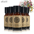 AKARZ Rose Angelica Narcissus Helichrysum Frangipani essential oil For Aromatherapy Massage Spa Bath skin care 10ml*5