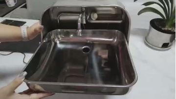 stainless steel camper sink 