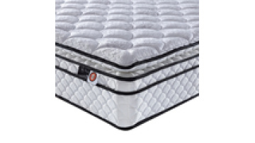 36 cm thick white color memory foam pocket spring bed mattress convoluted customized patterns for home residential1