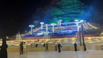 DEWY Finished Saudi Music Fountain Project