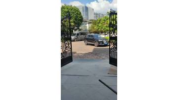iron gate locks for outdoor fence combination