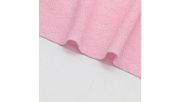 Hot Selling Pointelle Fabric 95.5%Polyester 4.5%Spandex 160GSM Dyed 3D Jacquard Knitted Fabric for Undershirt1