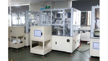 Fully automated production line for miniature air pumps