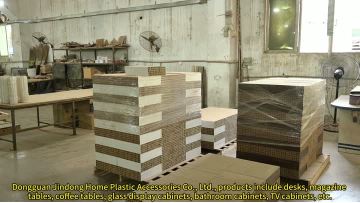 Production Of Lamps With Wooden Base
