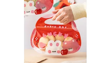 Custom Design Special Shaped Bag Recyclable Packaging Food Cookie Candy Snack Bag1