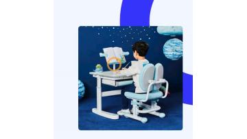 Kid Study Desk With Chair