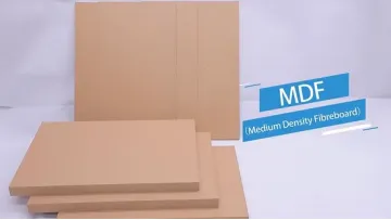 High Quality 15mm/18mm Waterproof UV High Gloss Melamine Veneer Laminated Raw Plain MDF Fiber Board for Furniture and Decoration1