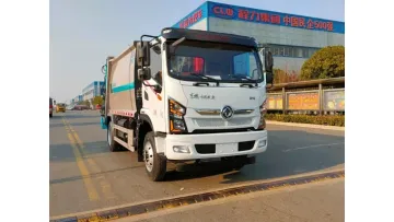 High Efficiency Energy Saving Dongfeng 4X2 12cbm Compacted Refuse Truck1