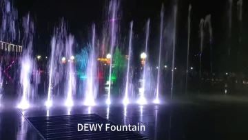 garden dry water fountains
