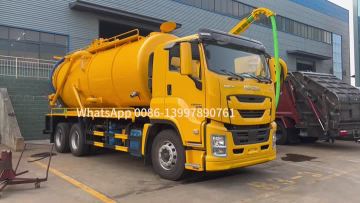 isuzu pressure washer truck