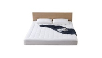 Factory direct Breathable cotton mattress cooling pad embroidery quilted mattress topper pad for hotel and living room1