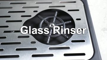 Glass rinser