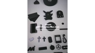 Hot selling luxury carbon fiber car logo badge emblem1