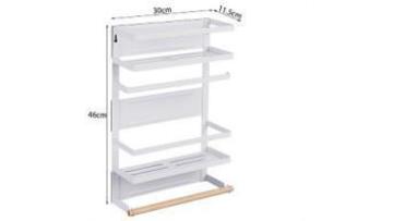 300x110xH450mm  Refrigerator wall type storage rac