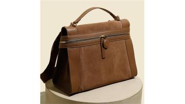 Classic Vintage Top Grain Leather Women's Bag