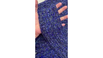 Hot selling Natural Blue Tanzanite &  Lapis Gemstone Beads 2mm Faceted Cutting Loose Gems Beads  for Jewelry Making1