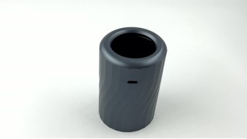 Aluminum casing for aroma diffuser