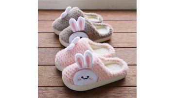 rabbit  slipper  front view