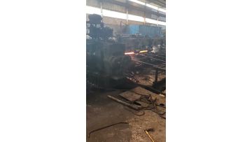 Round stainless steel pipe heat treatment