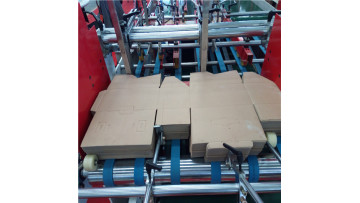semi automatic folder gluer machine